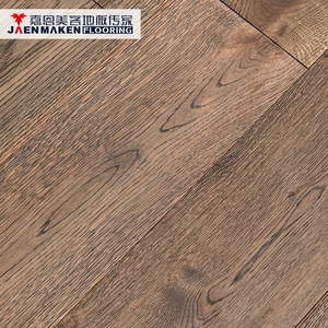 Revêtement de sol en teck blanc brossé, bois dur de qualité supérieure - Product Image 3