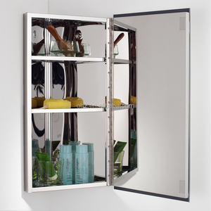 <span class=keywords><strong>Armoire</strong></span> à médicaments d'angle à grand miroir, nouveau produit de salle de bains, <span class=keywords><strong>armoire</strong></span> à médicaments, A7055 - Product Image 4