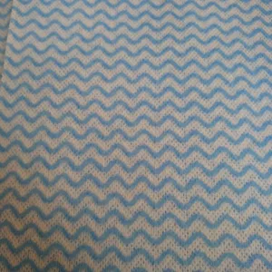 Lint Free Super Absorbent Woodpulp Spunlace Nonwoven Fabric