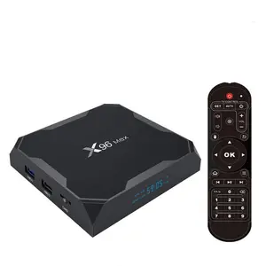 Ott X96 max S905X2 mini tv box RAM 4G ROM 32G 64GB support voice remote for Android 8.1 smart tv box X96MAX