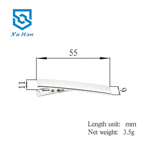 Pinza de Pelo Metálica Mini de Alta Calidad <span class=keywords><strong>Xu</strong></span> <span class=keywords><strong>Han</strong></span> para Mujer, 5.5cm - Regalo de Moda - Product Image 2