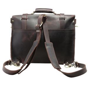 <span class=keywords><strong>Sac</strong></span> à main pour <span class=keywords><strong>ordinateur</strong></span> portable en <span class=keywords><strong>cuir</strong></span> véritable de style vintage fait à la main Tiding pour hommes d'affaires <span class=keywords><strong>Sac</strong></span> messager pour <span class=keywords><strong>ordinateur</strong></span> portable de <span class=keywords><strong>17</strong></span> <span class=keywords><strong>pouces</strong></span> - Product Image 4