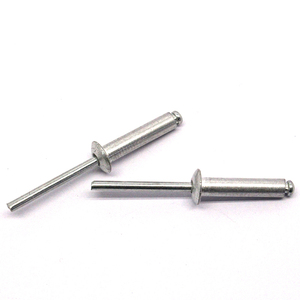 Rivets Pop 1/4 "x 1/2" Corps En Aluminium Mandrin En Acier Dôme Tête Aveugle lier - Product Image 3