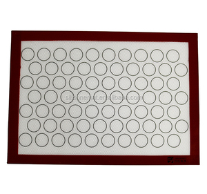 <span class=keywords><strong>Tapis</strong></span> <span class=keywords><strong>de</strong></span> <span class=keywords><strong>cuisson</strong></span> en silicone <span class=keywords><strong>de</strong></span> qualité supérieure pour macarons-Taille d'une demi-feuille-<span class=keywords><strong>Tapis</strong></span> <span class=keywords><strong>de</strong></span> <span class=keywords><strong>cuisson</strong></span> antiadhésif réutilisable - Product Image 2