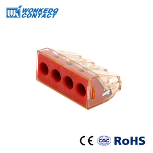 VSE-104D <span class=keywords><strong>Wago</strong></span> <span class=keywords><strong>Rapide</strong></span> Push Fil 4 Pôle Connecteurs - Product Image 3