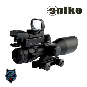 Spike Optics 2.5-10x40er phạm vi với Red Dot Sight HD101 Phạm vi chiếu sáng kép - Product Image 3