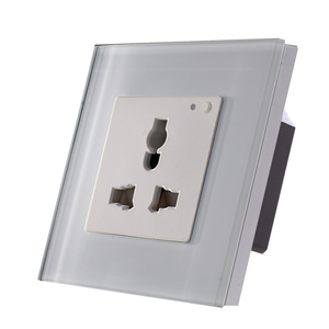 Bingoelec New Arrivals BG-W-042 Modern Style EU/UK Smart wall Socket light control socket wifi power sockets