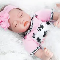 2018 새로운 실리콘 아기 인형 귀여운 신생아 인형 생일 선물 완구