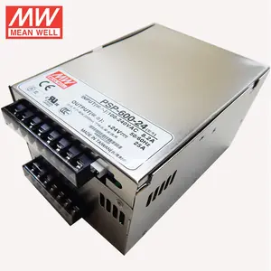 Новый и оригинальный MEANWELL бренд MEAN WELL представляет AC источники питания 600W PSP-600-24 600W Промышленный источник питания 24V 25A