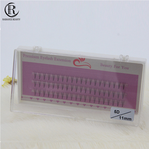 Privé étiquette Volume Lash Fans 5D Volume Cils 4D 6D Individuels Vison Cils Noeud Livraison Cluster Cils - Product Image 3
