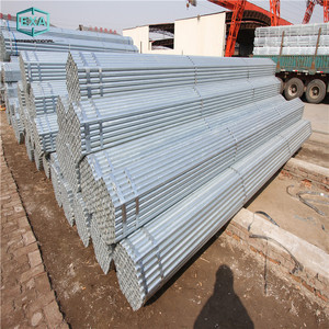 Chino bs6363 bs1387 alto carbono Clase c círculo redondo erw galvanizado zinc tubo de acero pipa de agua - Product Image 1