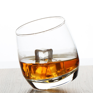 Vaso de whisky redondo de lujo, vaso de whisky, cristal de roca, 220 ml, venta al por mayor - Product Image 1