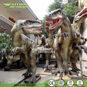 Escena de Lucha entre Iguanodon y <span class=keywords><strong>Deinonychus</strong></span>, Dinosaurio Real - Product Image 2