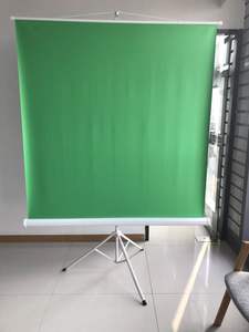 プロのポータブル高速フォールドグリーンスクリーン屋内スタジオ写真背景キャンバスポリエステル素材写真ライブ用 - Product Image 4