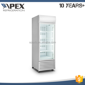 Mejor <span class=keywords><strong>precio</strong></span> de alta <span class=keywords><strong>calidad</strong></span> aletas del evaporador y condensador pantalla refrigerador congelador con puerta de vidrio - Product Image 3