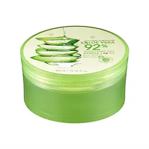 Private Label Natural Herbal Korean Pink Skin Care Gel lenitivo all'aloe Vera per viso, corpo e capelli