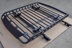 Keranjang Kargo Tinggi Terpasang Di Rak Atap <span class=keywords><strong>Universal</strong></span> Kuat SUV