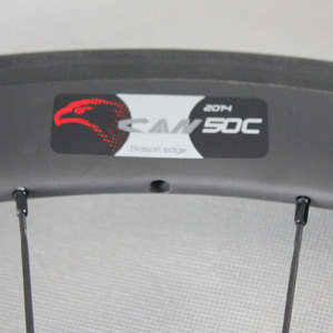 <span class=keywords><strong>ICAN</strong></span> — roues de bicyclette en carbone 700c, jeu de roues de bicyclette en carbone de 50mm à rayons c-ray et v-brake - Product Image 5