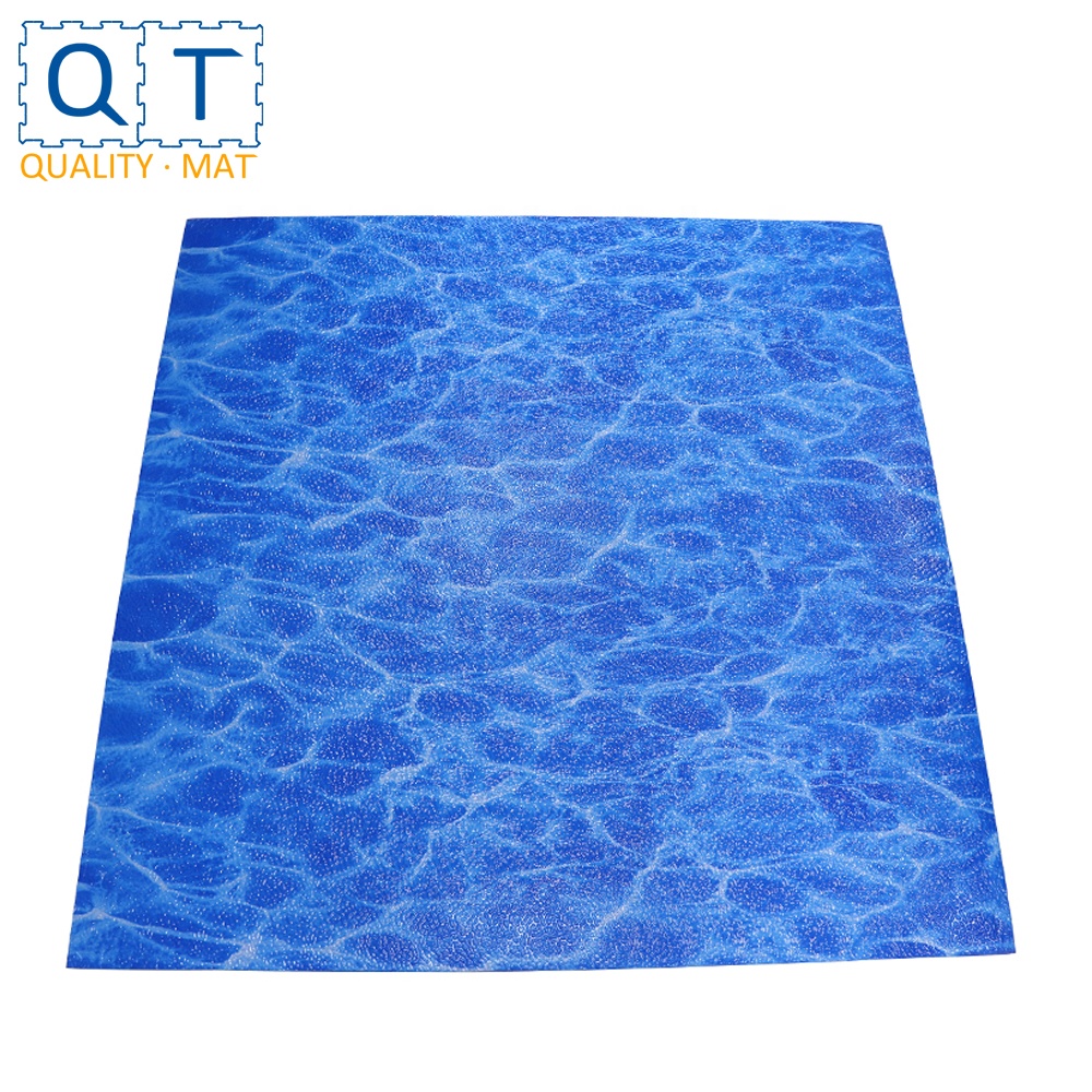QT коврик нетоксичный без запаха формамид ниже стр./мин 39 дюймов x 39 дюймов 20 мм EVA термопечать головоломки пол крытая игровая площадка коврик
