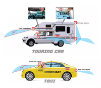 Hdd Mdvr DVR mobil Wifi 4G, kamera 4ch pelacak GPS DVR mobil