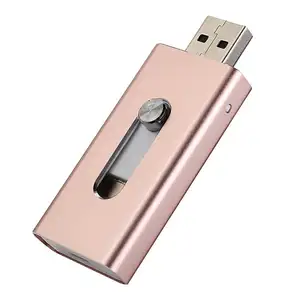 Promozionale 3 In 1 OTG USB Flash Drive Pen Drive 16GB Per Il Telefono Mobile del USB del Bastone