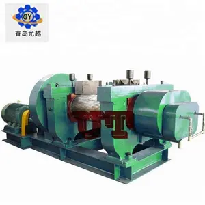 XKP-450 waste tyre rubber cracker mill / old car tire recycling machine