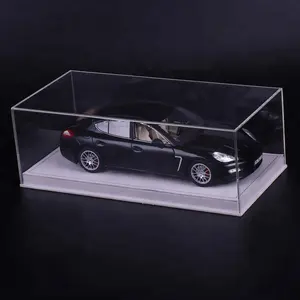 Billig und feinen klar acryl box modell auto vitrinen