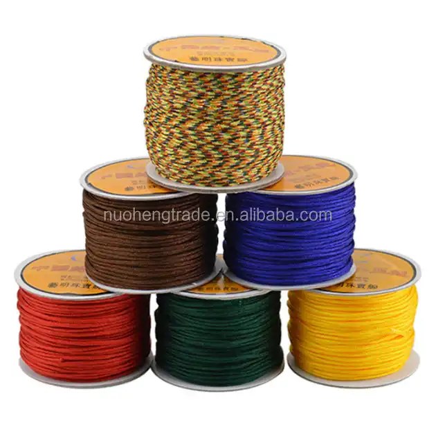 0.8mm/1mm/1.5mm Macrame String Braid Nylon Cord