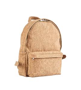 Design Cork Quilted Point <strong>Small</strong> <strong>Backpacks</strong> <strong>Black</strong> Beige Back Pack Travel School Bag for Girls - Product Image 2