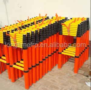 Sợi Thủy Tinh Thang Kính Thiên Văn Thang & Sợi Thủy Tinh Gấp Thang & <span class=keywords><strong>FRP</strong></span> Bước Thang Mở Rộng Thang - Product Image 2