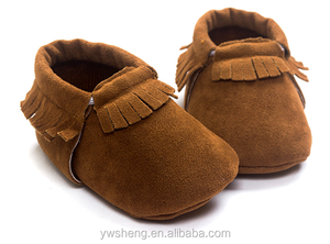Mopersonnalisées pour nouveau-né, unisexe, pour bébés, semelle souple, antidérapantes, glands, pré-marche, chaussures pour tout-petits, tendance 2016 - Product Image 2