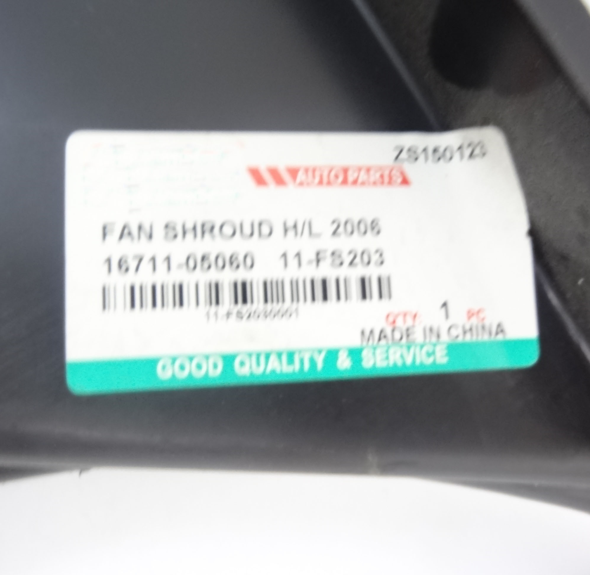 Fan Shroud for Hilux 2006 - High Quality Auto Parts