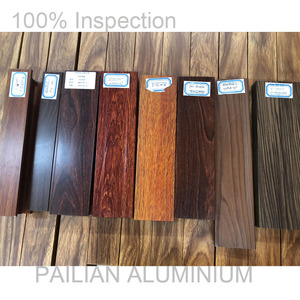 Revêtement couleur bois 100 x 100 100 x 50 Tubes carrés et rectangulaires en aluminium - Product Image 6