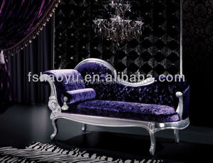 Antique chaise longue / chaise longue de luxe / français chaise longue - Product Image 1