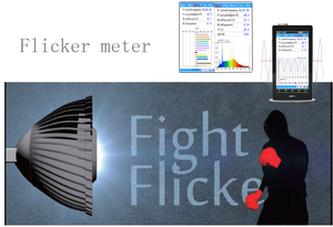 OHSP350F 휴대용 깜박임 테스터 분광계 라이트 - Product Image 6