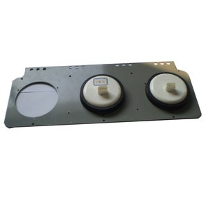 72 Piranha ha LED 4 pollici tondo rimorchio rimorchio posteriore Stop luci di coda con 3 fori di ferro Base ute luce posteriore - Product Image 5