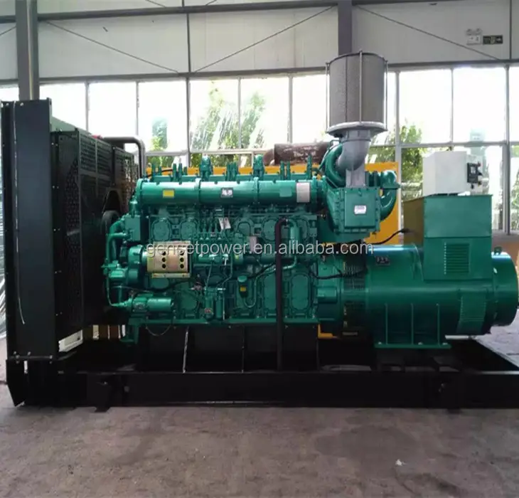 China Yuchai YC6T660L-D20 motor diesel 500kva precio generadores