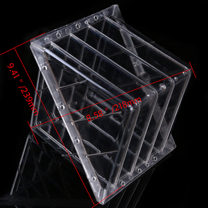 2024 Molde de cultivo transparente Forma cuadrada Sandía Crecimiento de fruta transparente Molde moldeador Proveedor de jardín - Product Image 6