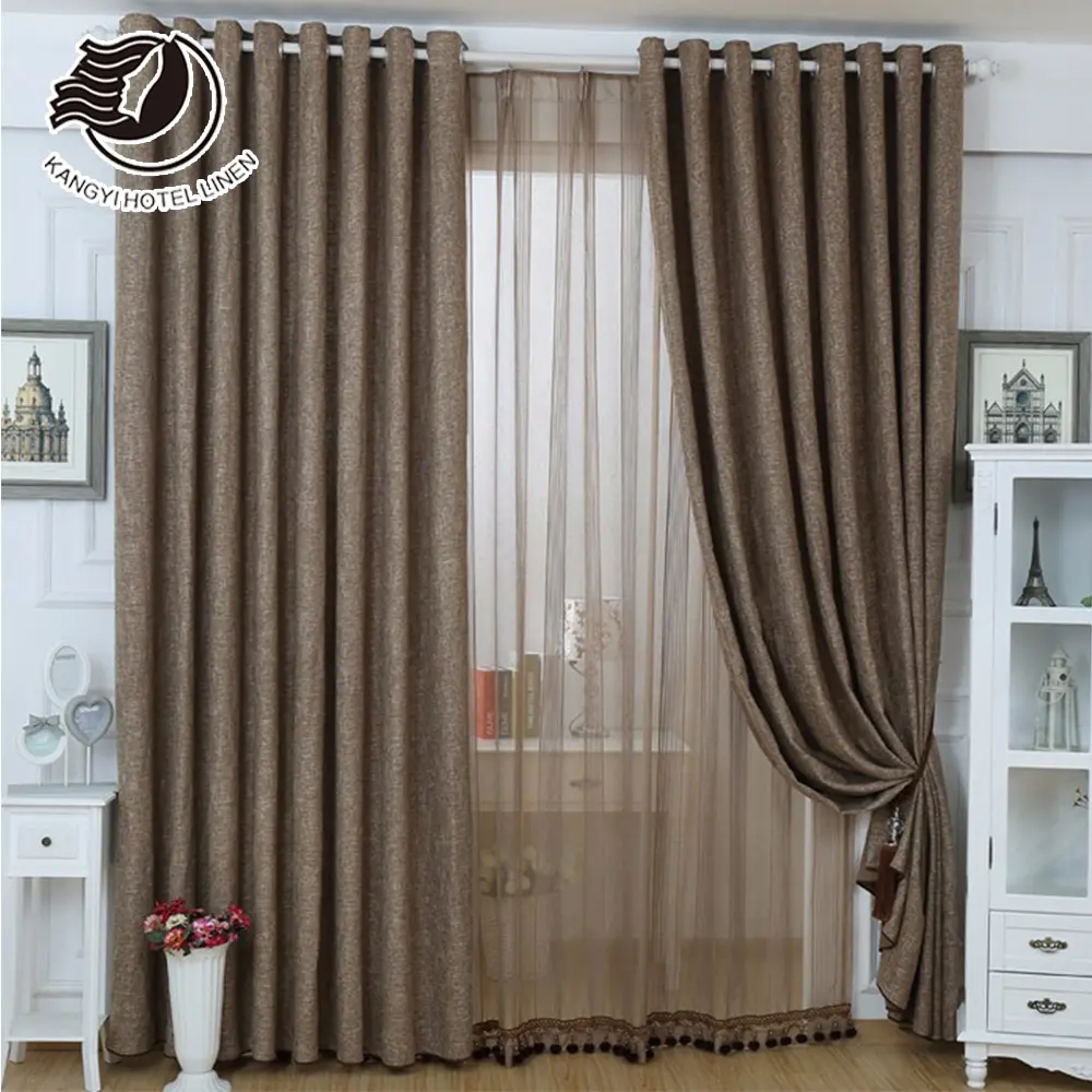 Hotel Room Curtain Foshan Polyester Fabric Blackout Curtain In Lahore Pakistan For Sliding Window