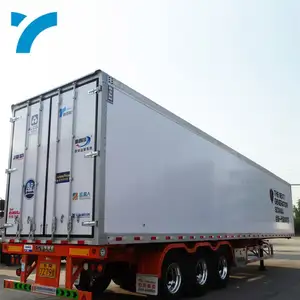 China OEM Tool Box For Trailer Side Curtain Type 45Ft Box Semi Trailer For Sale