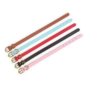 <span class=keywords><strong>Collar</strong></span> ajustable de cuero para perro de alta calidad - Product Image 5
