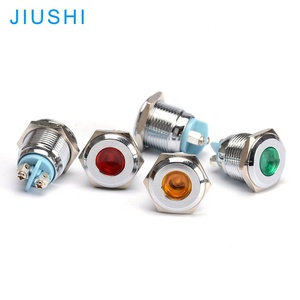 A16-F lampu indikator LED 16mm logam tahan air lampu indikator 12v 24v 220v merah hijau kuning biru putih lampu indikator <span class=keywords><strong>Pilot</strong></span> - Product Image 4