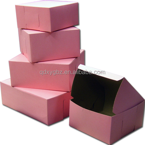 kraft paper board/white cardboard cake box