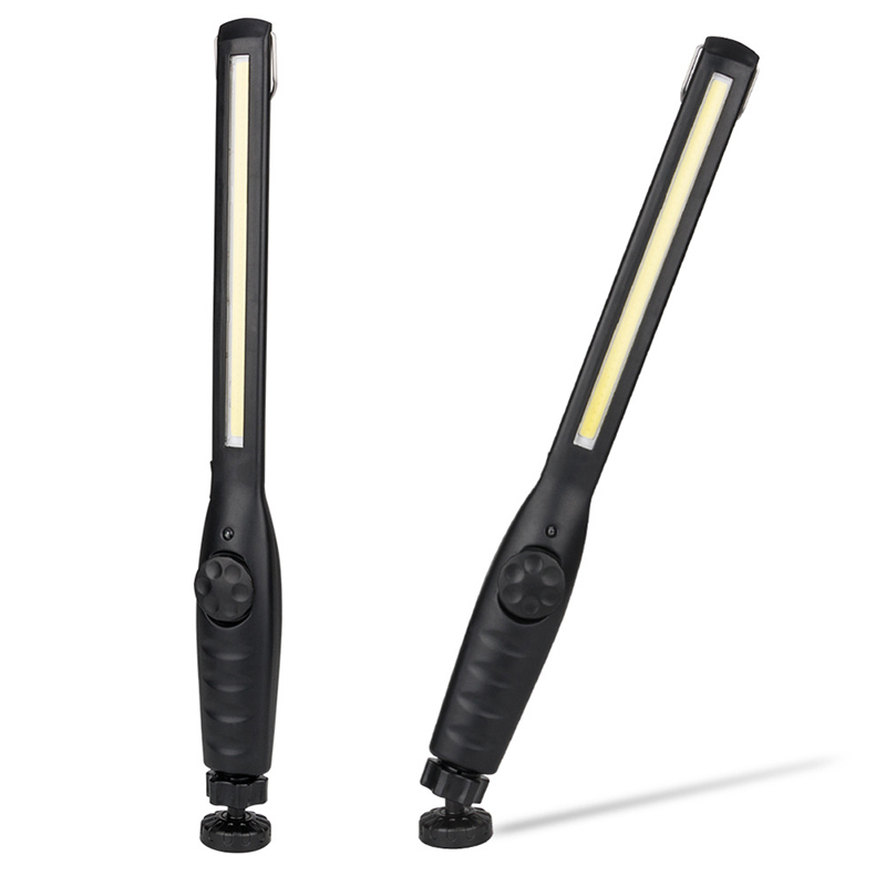 New COB LED Flashlight Magnetic Work Light USB Rechargeable Torch Hook Portable Lantern Inspection Light Camping Car Repair Lamp