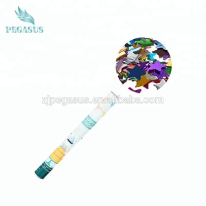 Super <span class=keywords><strong>Popper</strong></span> Suministros para fiestas Cañón de confeti Favor de fiesta de boda Papel de plástico Aire comprimido Suministros para eventos y fiestas - Product Image 4