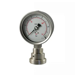 Diaphragm Seal Diaphragm Seal Sanitary Seal With Pressure Gauge DCS 311