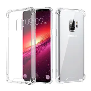 galaxy s9 arka cam değiştirme Suppliers-Samsung için Şeffaf şeffaf Kılıf Ultra Ince Yumuşak tpu cep telefonu kılıfı