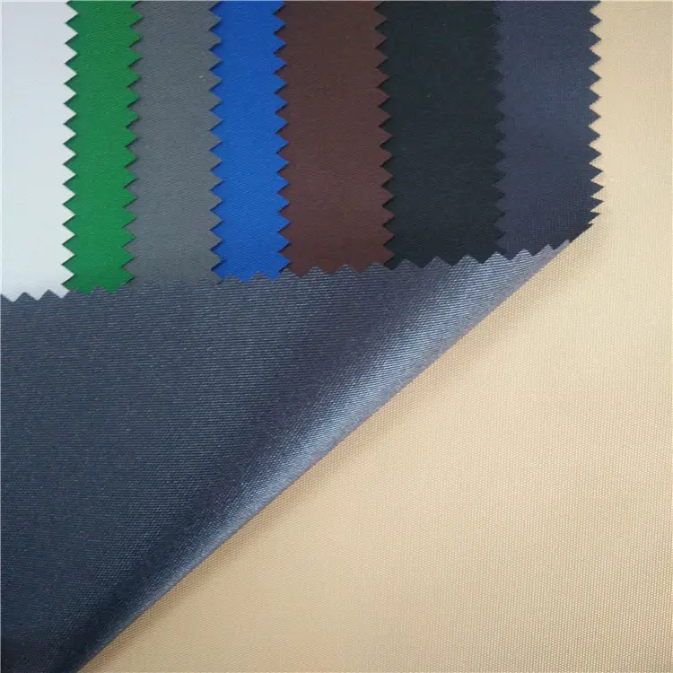 Stoff Pu beschichtet wasserdicht 240d Polyester Oxford 100% Polyester gewebt 150D 200D 300D 420D 500D 600D 2000Meter pro Farbe glatt