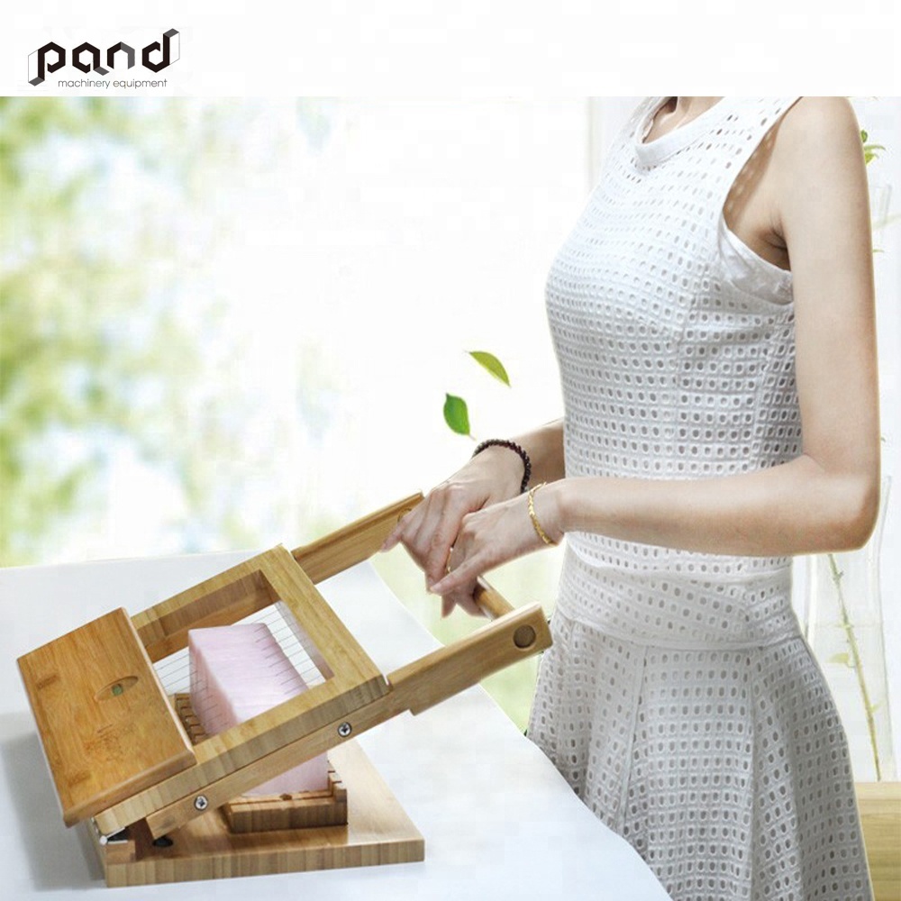 Горячая продажа регулируемый портативный деревянный резак для мыла/резак для мыла