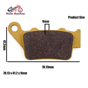 Plaquettes De Frein arrière pour <span class=keywords><strong>Yamaha</strong></span> <span class=keywords><strong>Moto</strong></span> WR125 WR250 XT660 MT-03 WR125X WR125R <span class=keywords><strong>XT</strong></span> 660 X Supermoto pour BORILE B <span class=keywords><strong>500</strong></span> CR / MT - Product Image 2